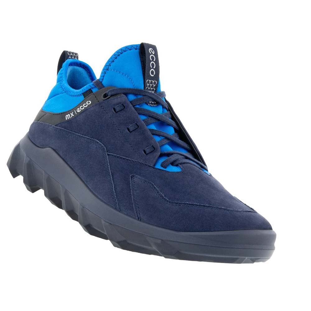 Men's Ecco Mx Low Sneakers Navy | Canada 623FDN